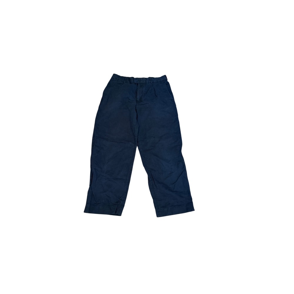 COS Mens Navy Blue Straight Leg Chino Trousers Pants Size 32R workwear preppy